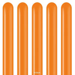 Orange 260 Latex Balloons (100 count)