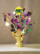 14" Mardi Gras Centerpiece