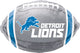 Nfl Detroit Lions Football Team Colors 17″ Balloon