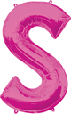 Pink Letter S 34″ Balloon