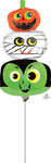 Halloween Heads 14" Balloon (requires heat-sealing)