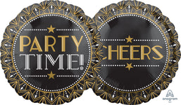 Party Time! Cheers Deco Hollywood 17" Balloon