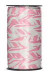 3/8"X250yd Ribbon - Pink Zebra