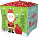 Happy Santa Cubez 15" Balloon