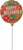 Woodgrain Holidays 4" Air-fill Balloon (requires heat sealing)