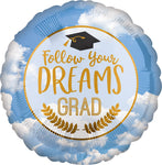 Follow Your Dreams 17" Balloon