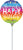 Hip Hip Hooray Bday 9" Air-fill Balloon (requires heat sealing)