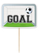 3D Soccer Cupcake Toppers (6 count)