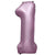 Number 1 - Metal Balloons - Purple Lilac 32″ Balloon