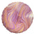 Agate Round - Lavender & Gold 18″ Balloon