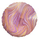 Agate Round - Lavender & Gold 18″ Balloon