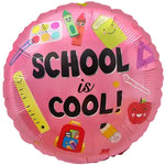 School Is Cool! - Pink 19″ Balloon