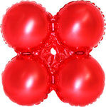 Quad Metallic Red 30" Balloon