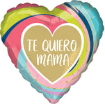 Te Quiero Mama Swirls 17" Balloon