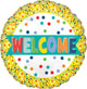 Welcome Lots Of Dots 17" Balloon