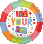 It's Your Day Radiant 17" Balloon