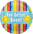 Feel Better Soon Stripes 17" Balloon