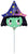 Halloween Witch 14" Balloon (requires heat-sealing)