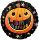 Smiley Halloween Pumpkin 17" Balloon