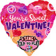 Candy Sweet Valentine 28" Balloon