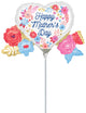 Happy Mother's Day Artful Florals 14" Balloon