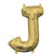 White Gold Letter J 16" Balloon