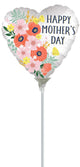 Happy Mother's Day Satin Blooms 9" Air-fill Balloon (requires heat sealing)