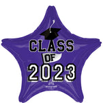 Class of 2023 - Purple 19" Balloon