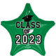 Class of 2023 - Green 19" Balloon