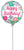 Satin Happy Birthday Garden 9" Air-fill Balloon (requires heat sealing)