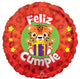 Feliz Cumple Guepardo 17" Balloon