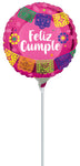 Feliz Cumple Papel Picado 9" Air-fill Balloon (requires heat sealing)