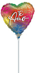 Te Amo Arcoiris 9" Air-fill Balloon (requires heat sealing)