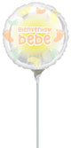 Bienvenido Pies de Bebé 9" Air-fill Balloon (requires heat sealing)