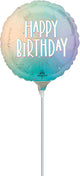 Pastel Dream Birthday 9" Air-fill Balloon (requires heat sealing)