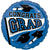 Congrats Grad - Blue 18″ Balloon