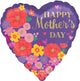 Happy Mother's Day Sweet Florals 17" Balloon