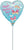 Happy Mother's Day Butterflies 9" Air-fill Balloon (requires heat sealing)