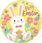 Easter Bunny Love 17" Balloon