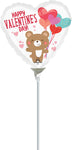 Valentine Bear Hug 9" Air-fill Balloon (requires heat sealing)