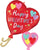 Happy Valentine's Day Hearts on Hearts 29" Balloon