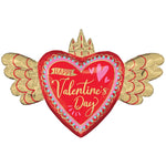 Artistic Affection Happy Valentine's Day Wings 37″ Balloon