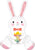 Bunny Love Air Fill 23" Balloon