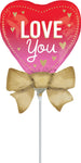 Love You Satin Better with Bows 14" Balloon