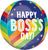 Boss's Day 16" Stripes Orbz Balloon