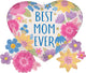 Best Mom Ever Botanical Lines 29" Balloon