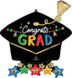 Grad Party Grad Cap 26" Balloon