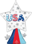 USA Star Bursts 32" Balloon