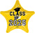 Class of 2025 - Yellow 19" Balloon