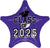 Class of 2025 Purple 19" Balloon